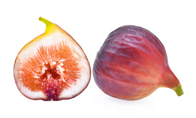 fig fruit isolated on white background