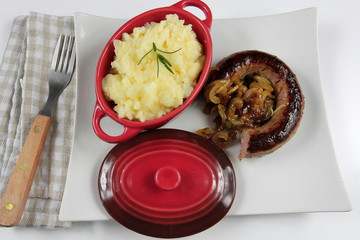 saucisse et purée 29112016