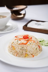 게살볶음밥, gesal bokkeumbap, Crab Meat Fried Rice