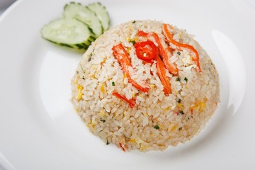 게살볶음밥, gesal bokkeumbap, Crab Meat Fried Rice