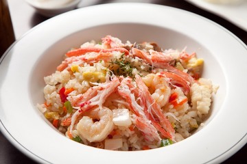 게살볶음밥, gesal bokkeumbap, Crab Meat Fried Rice