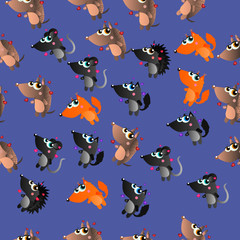 cute cartoon squirrel