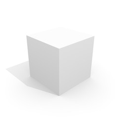White box, isolated