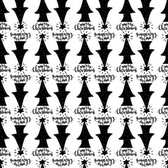 Seamless pattern for printing on gift packaging and textile materials. Vector