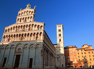 Fototapeta premium San Michele in Foro à Lucques
