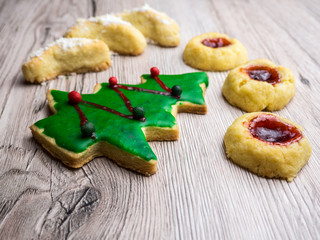 in der Weihnachtsbäckerei