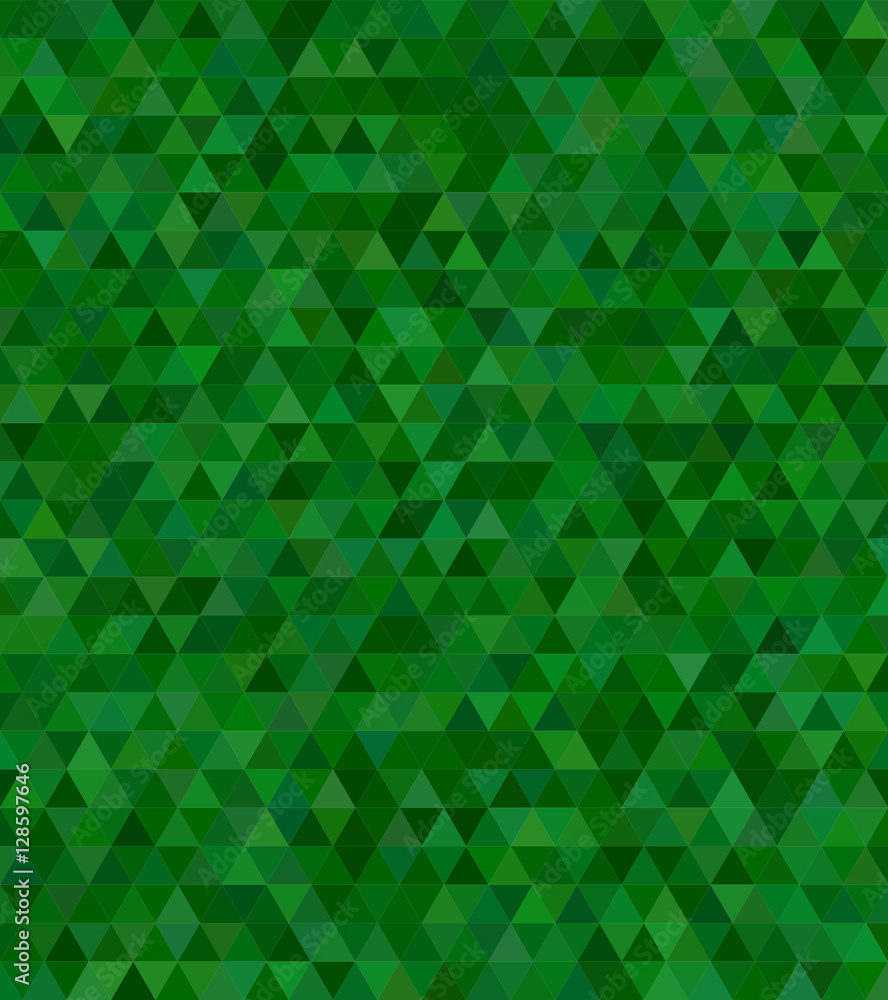 Poster abstract triangle tile mosaic background design