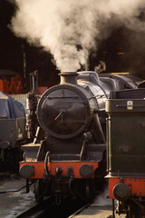 Naklejka premium severn valley railway station bridgnorth shropshire uk
