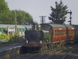 severn valley railway station bridgnorth shropshire uk © david hughes