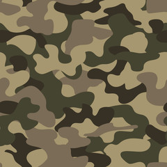 Modern fashion vector trendy camo pattern