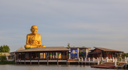 Big buddha image in Thailand