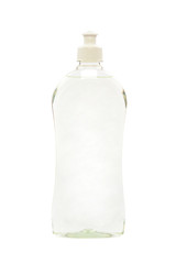Detergents, body care products in plastic bottles