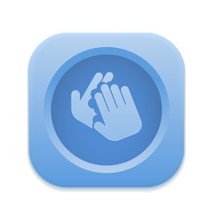 Obraz premium App Button - Round Square 