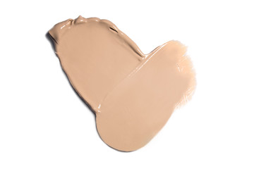 Isolated liquid foundation sample