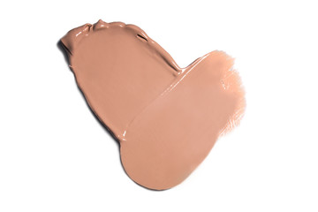 Isolated liquid foundation sample