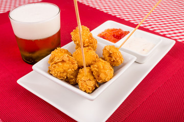 Chickuen croquette tapa