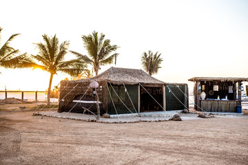 Zelt in der Wüste