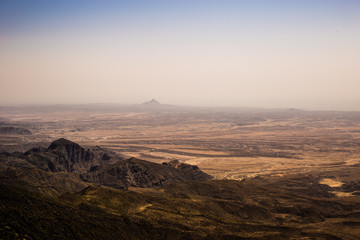 Fototapeta na wymiar Wüste und Berg