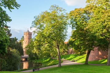 Kronenburger park in Nijmegen, The Netherlands