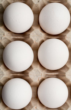 chicken eggs in packing