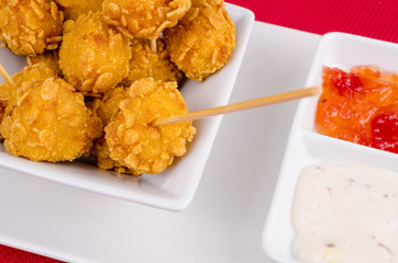 Chicken croquette tapa