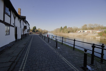 Fototapeta premium historic market town of bewdley worcestershire england uk