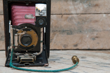 Retro vintage style camera