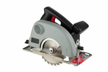 circular saw isolated