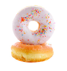 doughnut  isolated on  white background