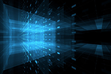 Abstract business science or technology background