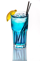 beautiful and delicious cocktail in a glass