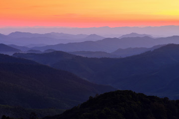 Obraz premium Mountain Twilight