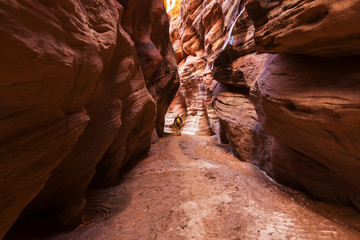 Slot canyon