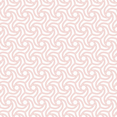 Seamless vector pink pattern for your designs and backgrounds. Modern geometric ornament