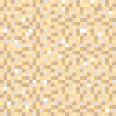 Digital pixel brown seamless pattern background