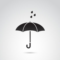 Umbrella vector icon.