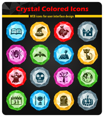 halloween icon set