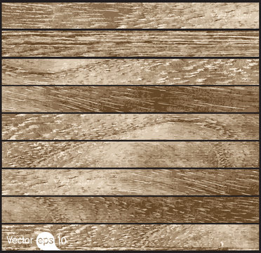 Wood texture. Vector