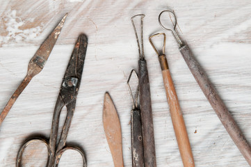 Pottery making tools