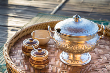 Thai breakfast set Porridge