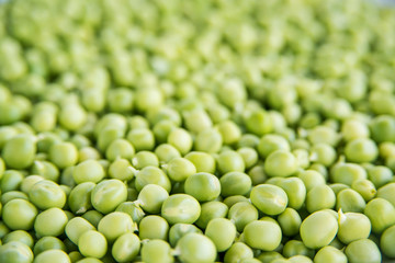 Green Peas background, texture, vegetable.