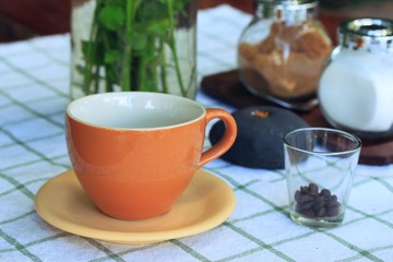 hot coffee