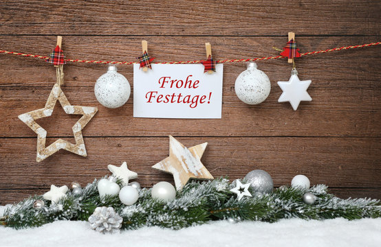 Frohe Festtage!