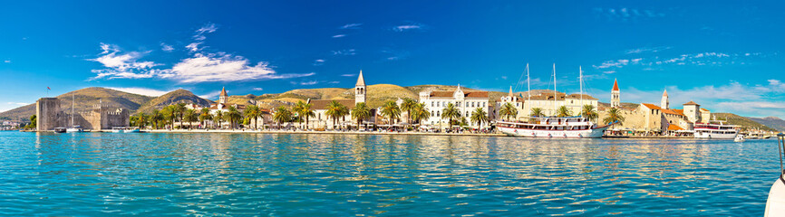 Trogir UNESCO world heritage site panoramic