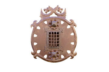 old medieval peephole