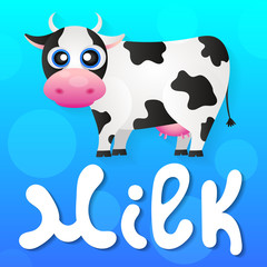 Cartoon cow animal