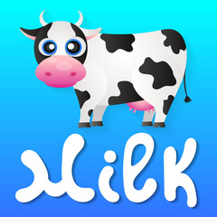 Cartoon cow animal