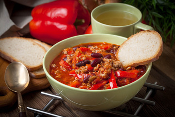 Chilli con carne.