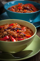 Chilli con carne.