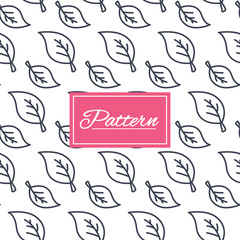 Leaves lines texture. Stripped geometric seamless pattern. Modern repeating stylish texture. Abstract minimal pattern background. Vector